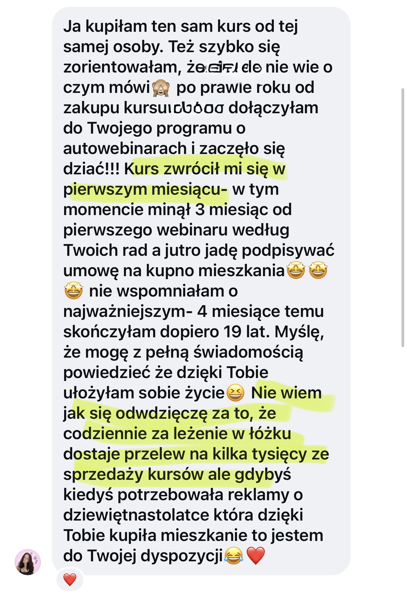 Opinia uczestniczki programu 4
